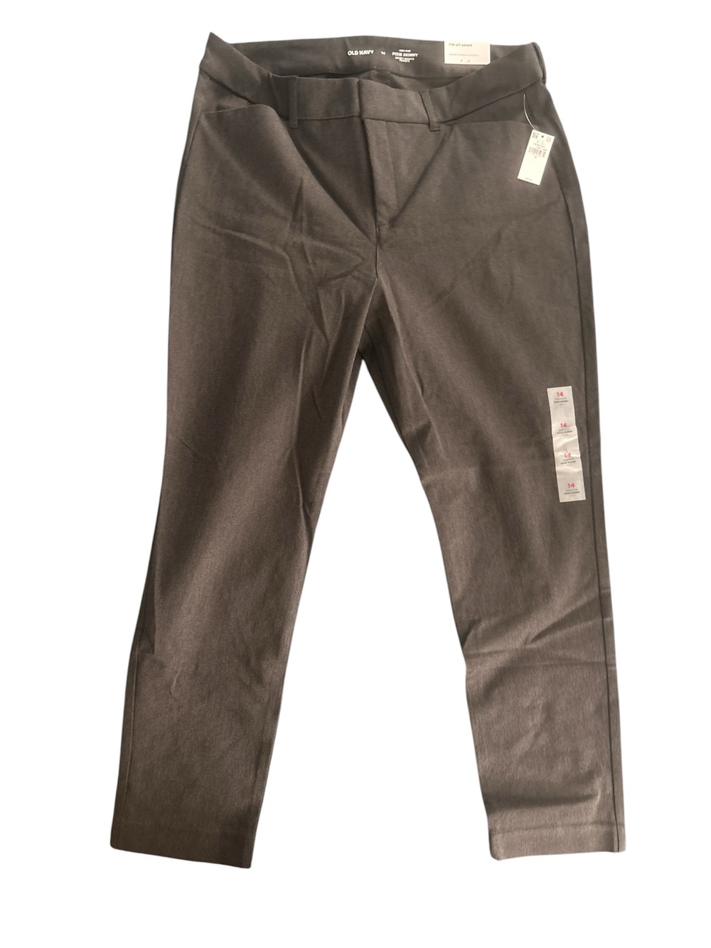 Old Navy Pixie Skinny Pants in Dark Charcoal